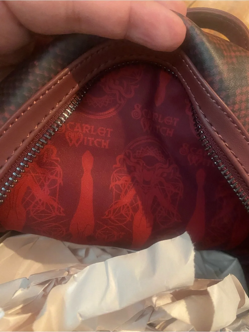Scarlet Witch loungefly backpack